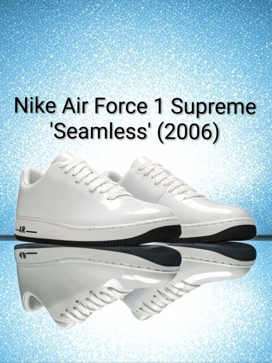 Nike Other - Nike Air Force 1 Supreme Rare 'Seamless' (2006) Mens 11.5 EUC